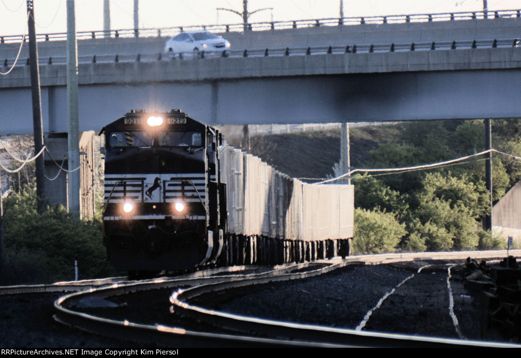 NS 9219 Train 262 RoadRailer